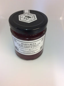 Luxury Strawberry Jam with Pimm's and Honey