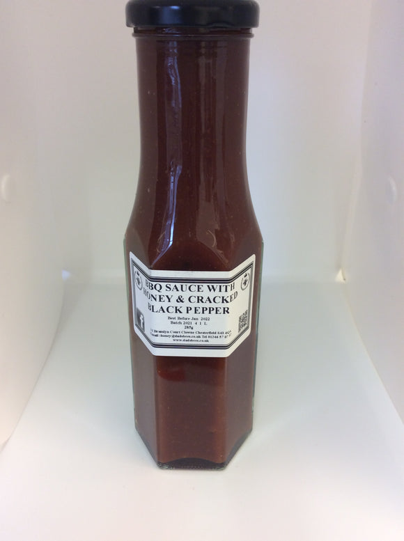 BBQ Sauce with Honey and Cracked Black Pepper